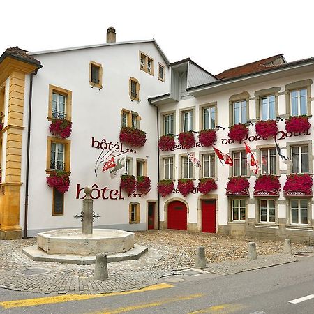Hotel Du Port - Free Parking - Breakfast Included Estavayer-le-lac Exterior foto