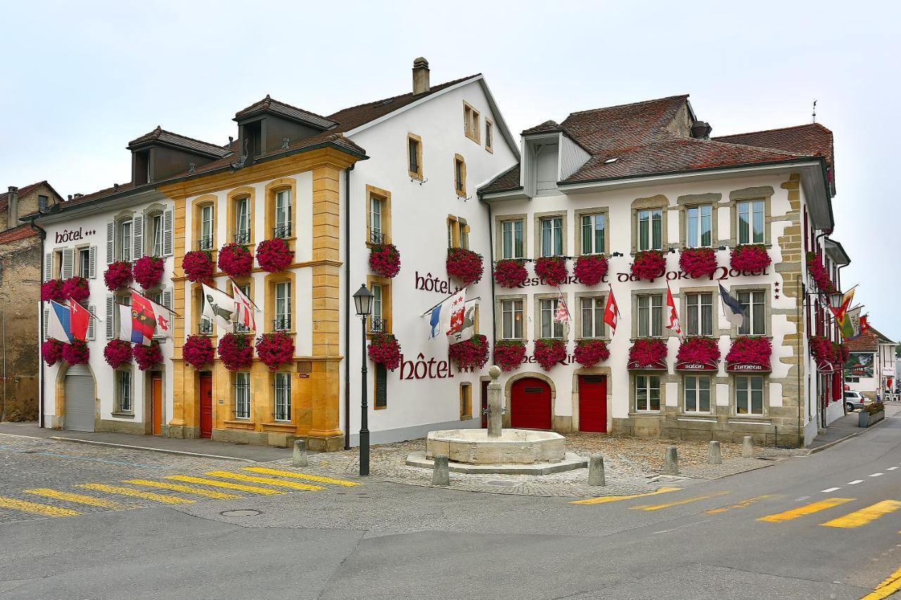 Hotel Du Port - Free Parking - Breakfast Included Estavayer-le-lac Exterior foto
