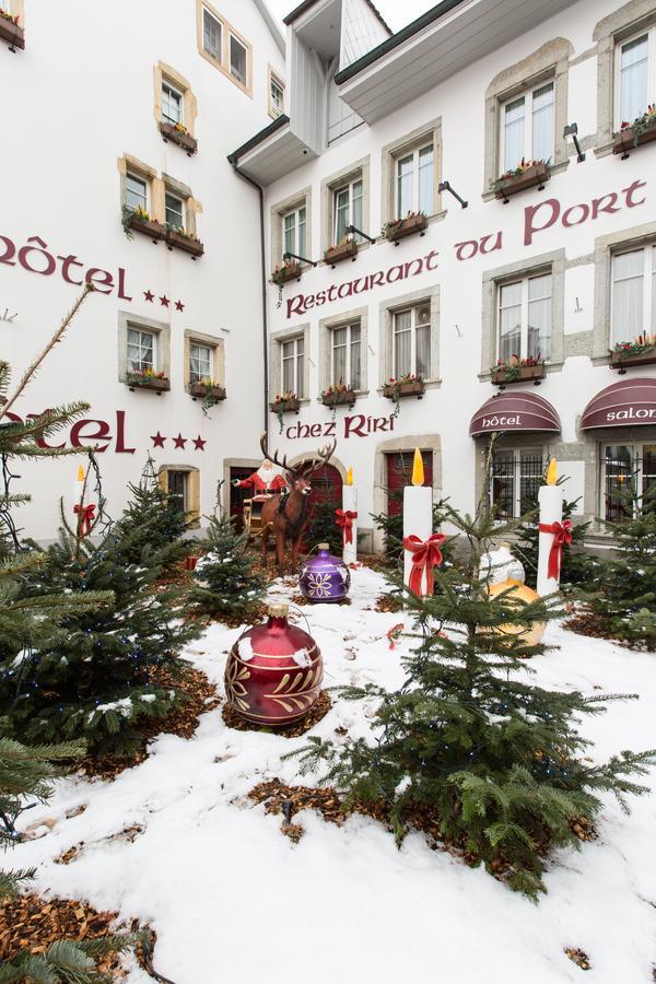 Hotel Du Port - Free Parking - Breakfast Included Estavayer-le-lac Exterior foto